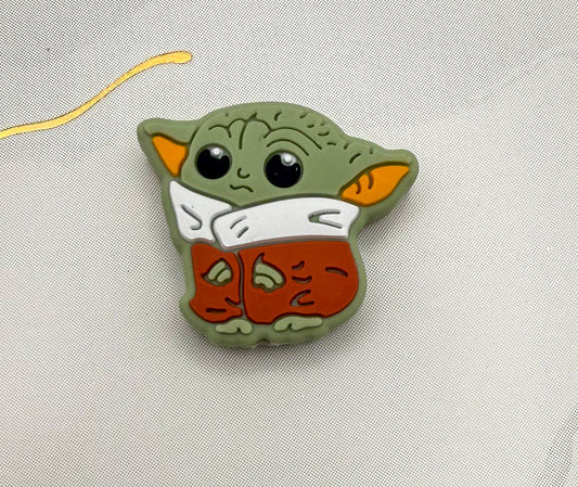 Beetlejuice & Baby Yoda Silicone DIY Focal Pen Beads