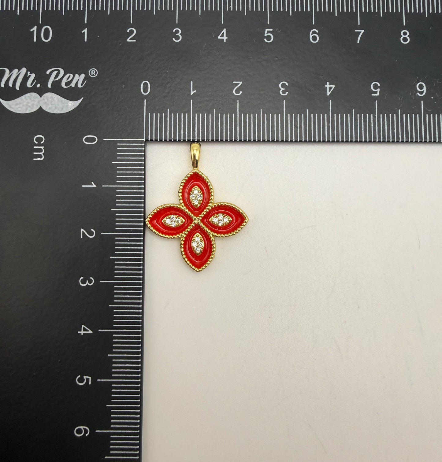 High Quality LV Clover Inspired Bling Pendants