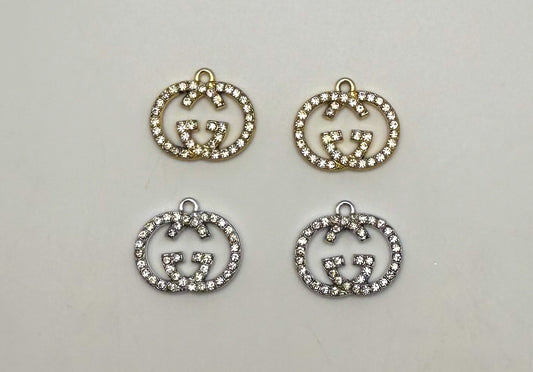 Gucci Designer Gold and Silver DIY Charms