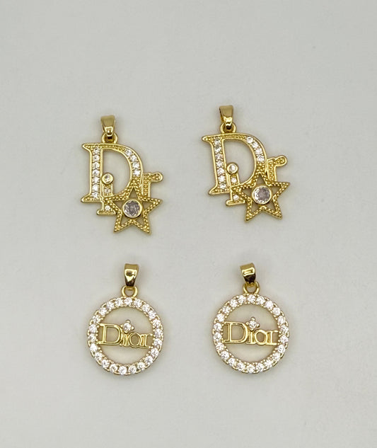 High Quality Dior Designer DIY Charm Pendants
