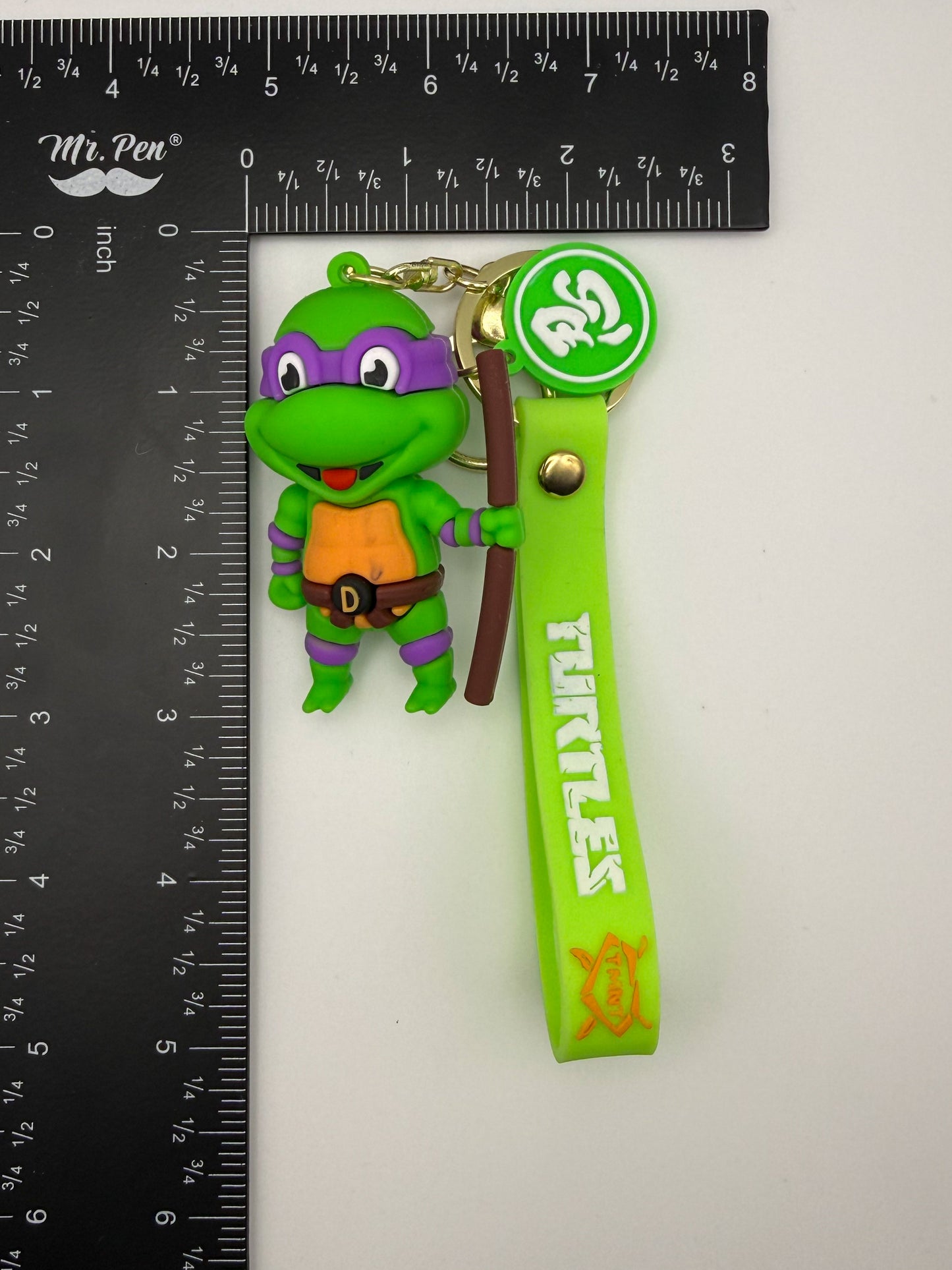 Ninja Turtles Silicone Character Keychains