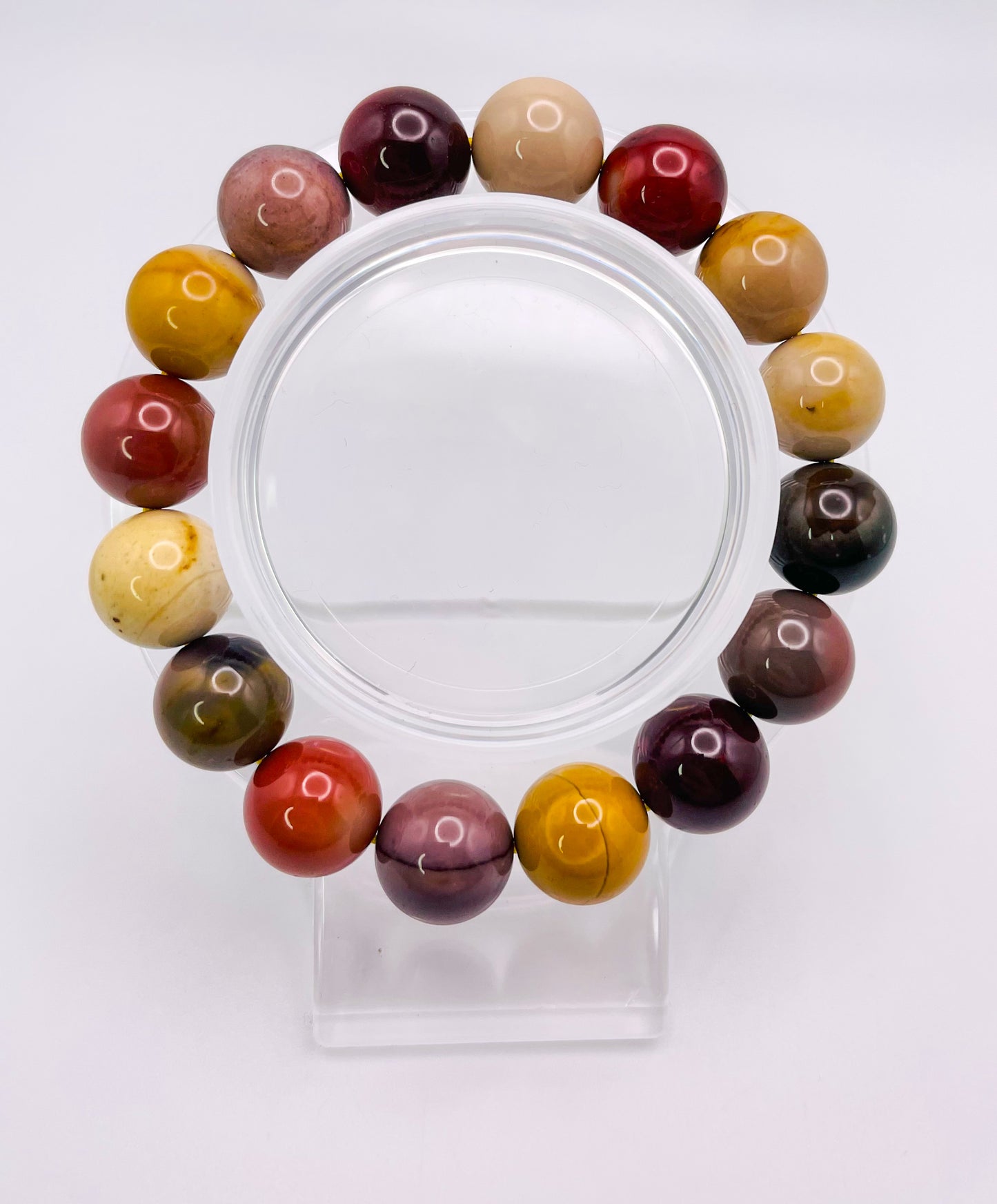 Natural Mookaite Jasper Bracelet