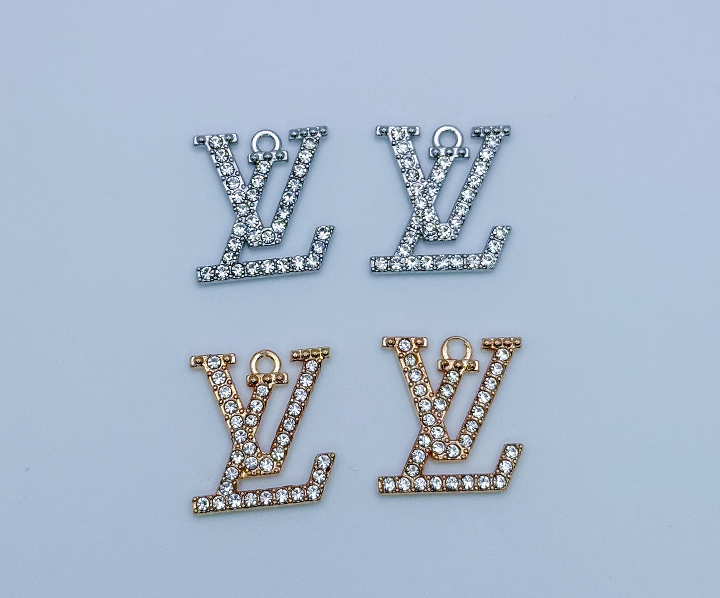 LV Bling DIY Charms- Bracelet Charms, DIY Jewelry, DIY Designer Jewelry