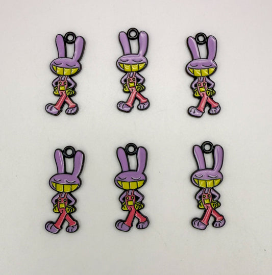 Jax from Amazing Digital Circus DIY Metal Charm