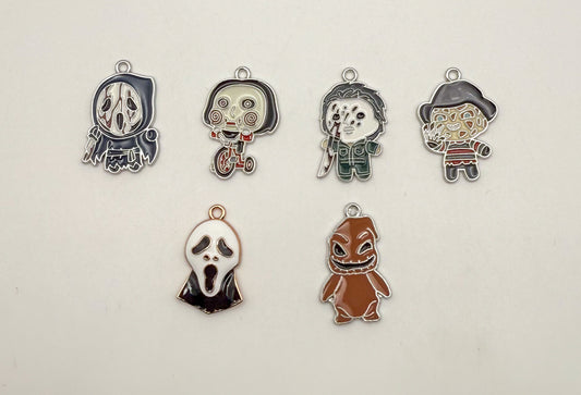 Variety Halloween Character DIY Metal Charms