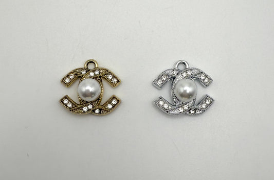 Bling CC with Pearl Gold & Silver DIY Charms