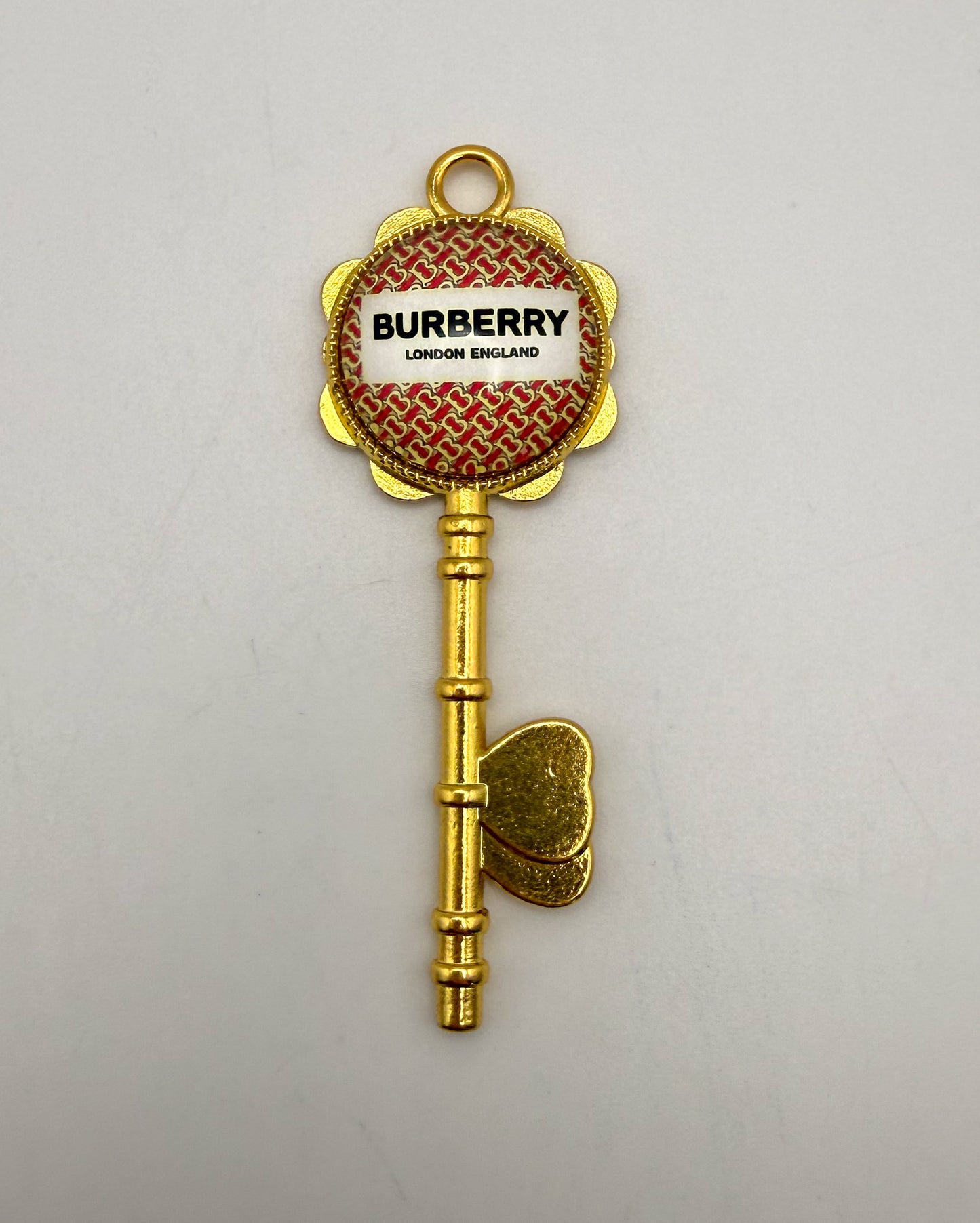 Designer Metal Key Charm Pendants