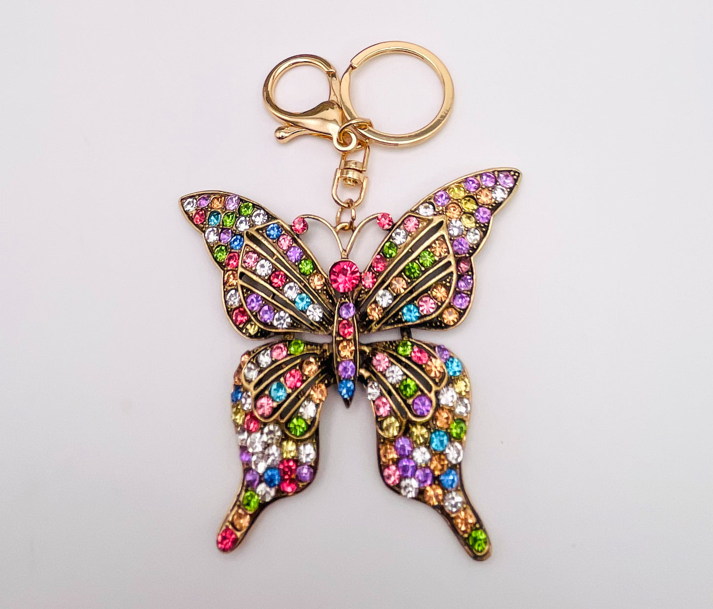 Bling Butterfly Keychains