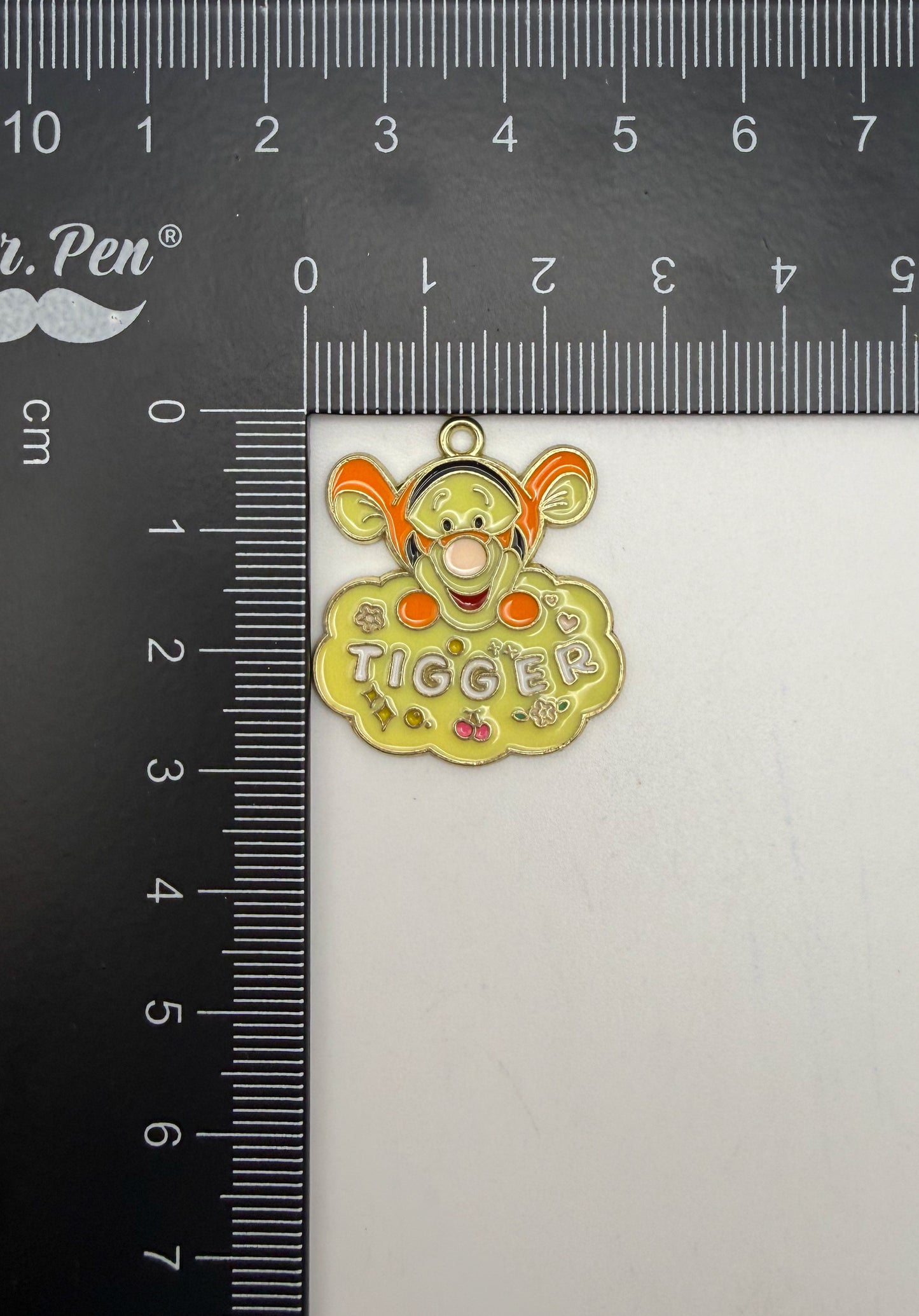 Winnie The Pooh’s Tigger & Eeryoe Gold Metal DIY Charms