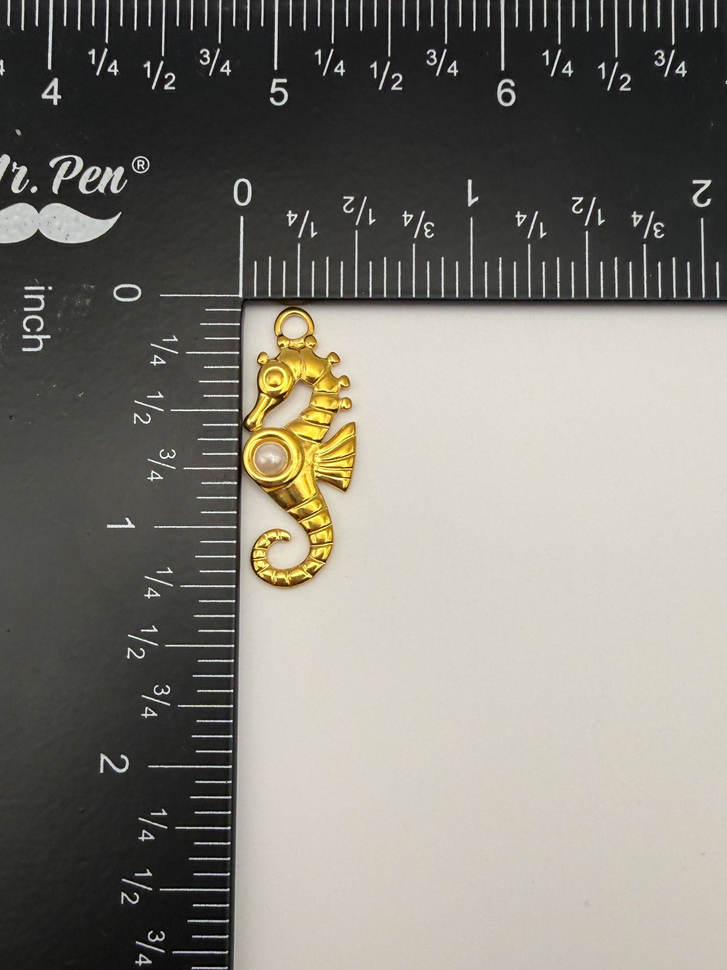 Stainless Steel Gold Ocean Animals & Object Charm Pendants