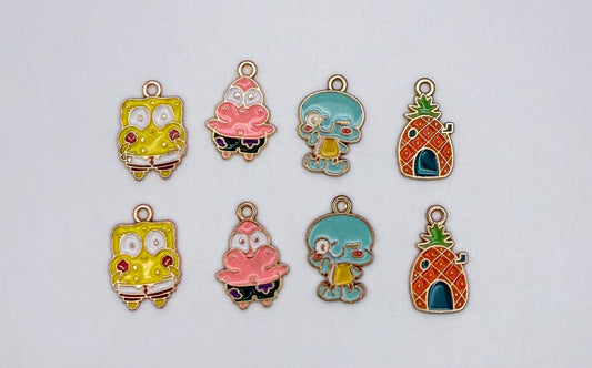 Sponge Bob DIY Charm Set