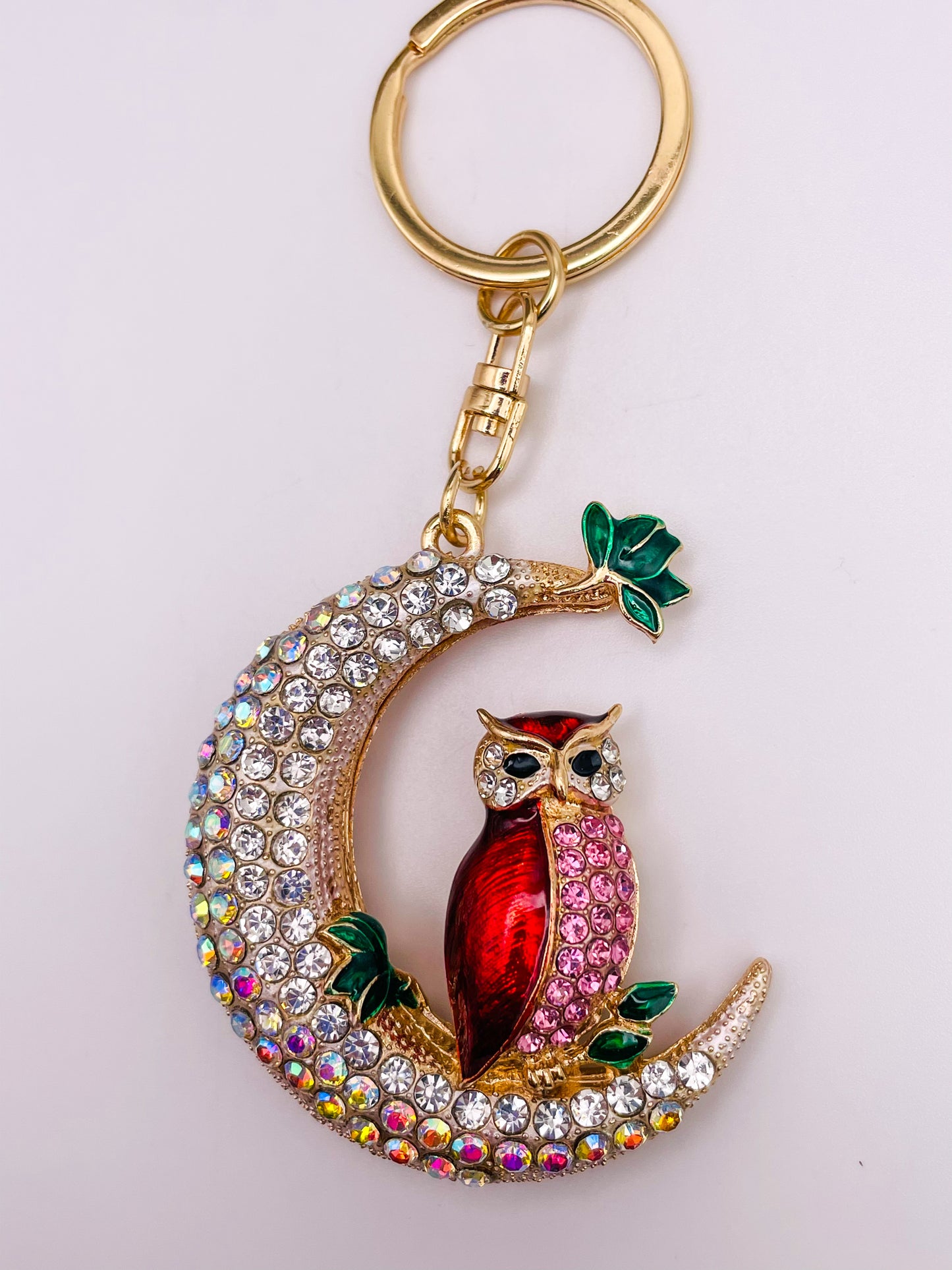 Bling Owl Keychains