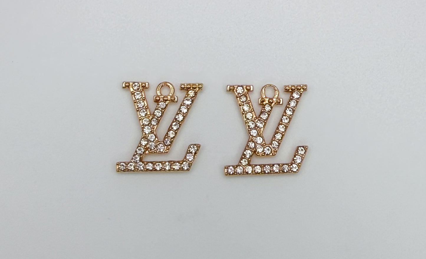 LV Bling DIY Charms- Bracelet Charms, DIY Jewelry, DIY Designer Jewelry