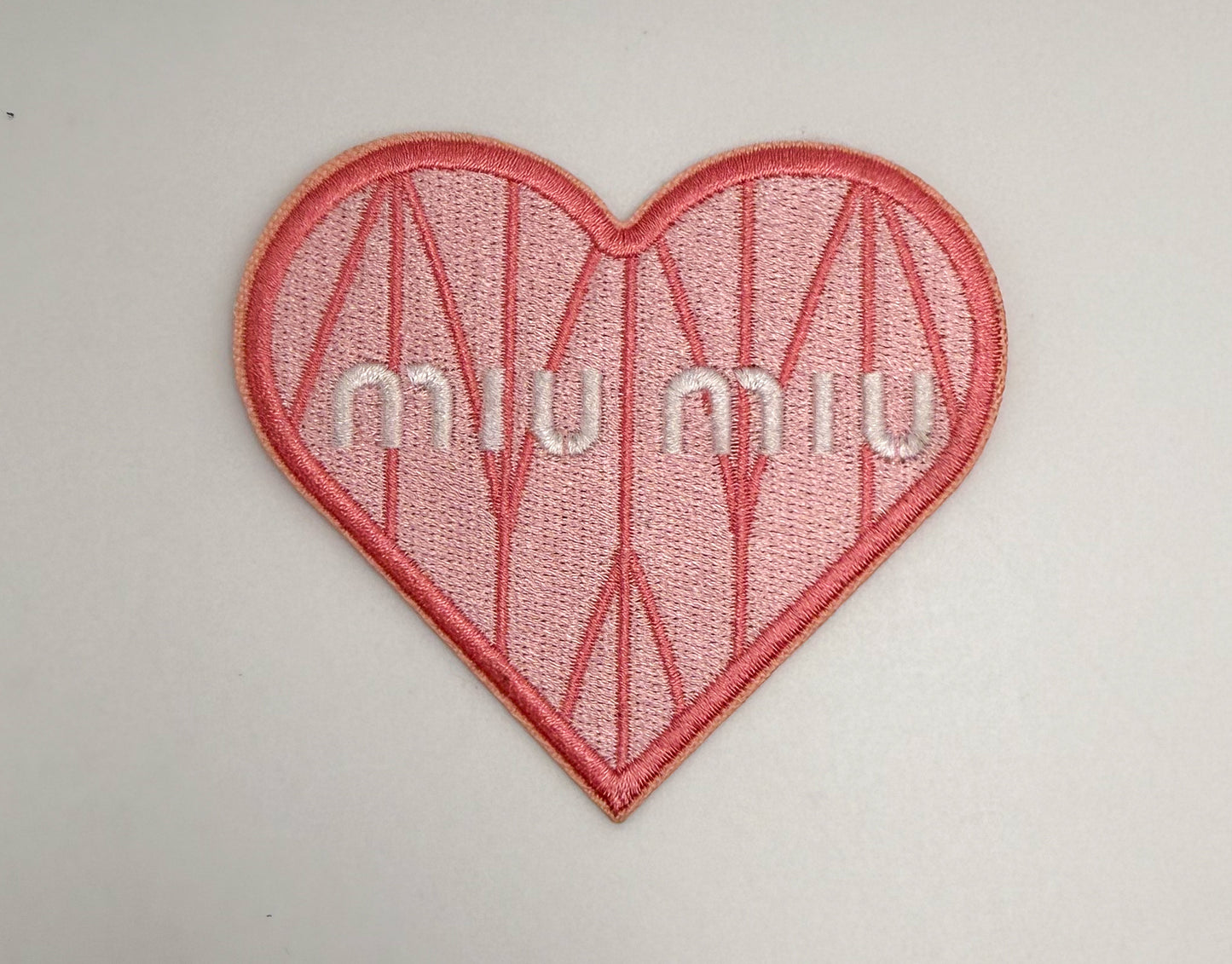 Miu Miu DIY Glue Sew On Fabric Patches