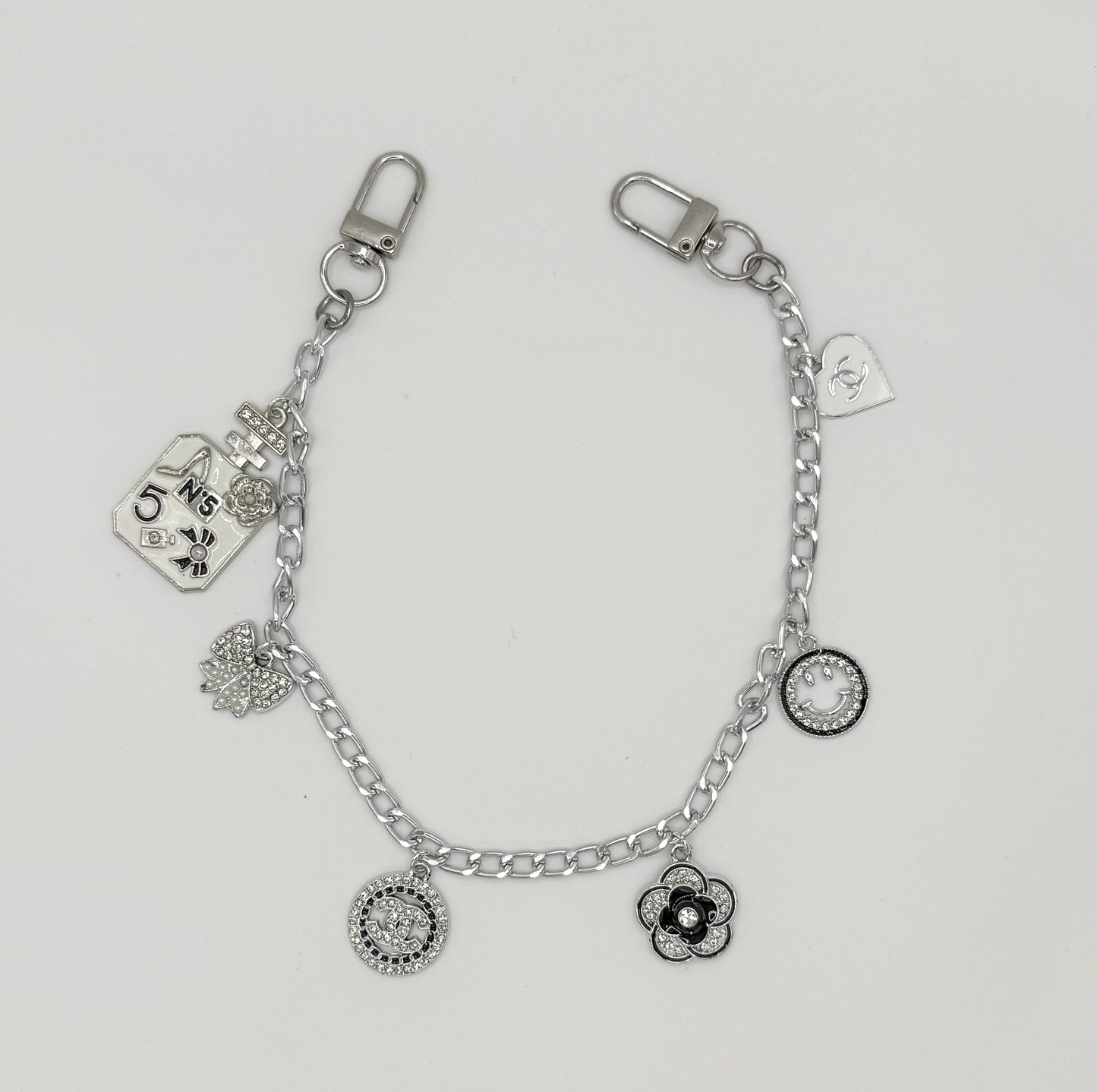 Gold & Silver Hand Bag Charm Chains