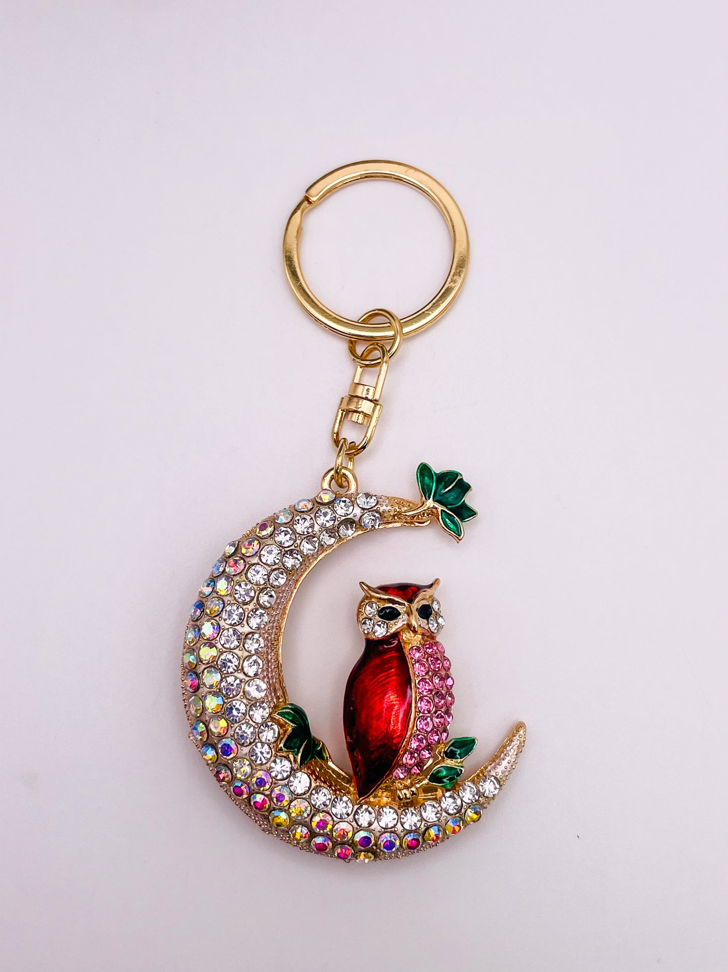 Bling Owl Keychains