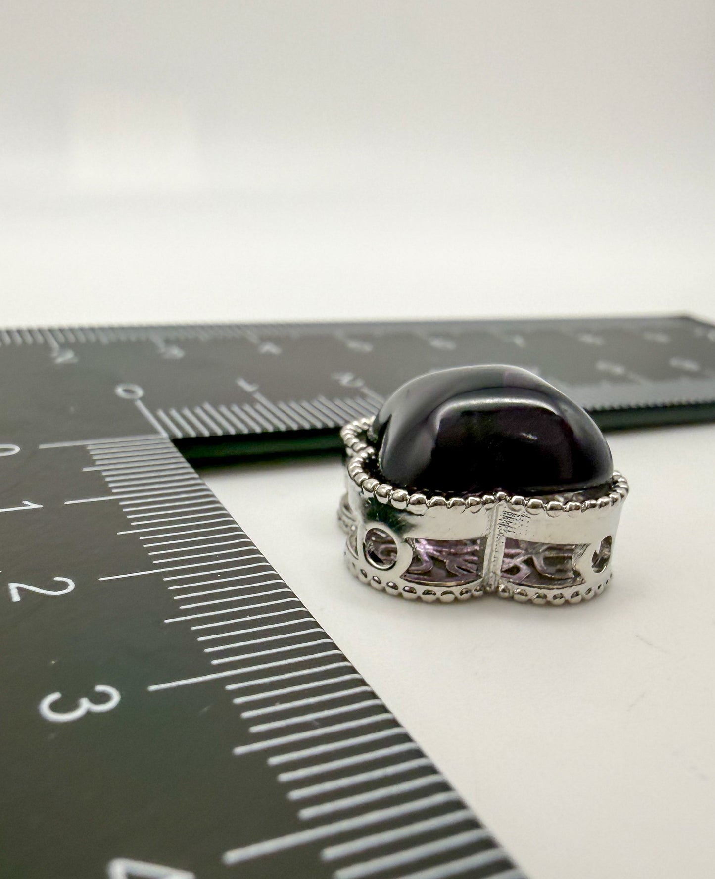 Big Statement Clover Metal Charm Spacer Beads