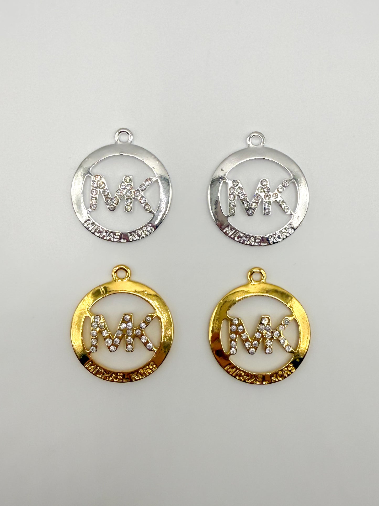 High Quality MK Design Metal DIY Charm Pendants