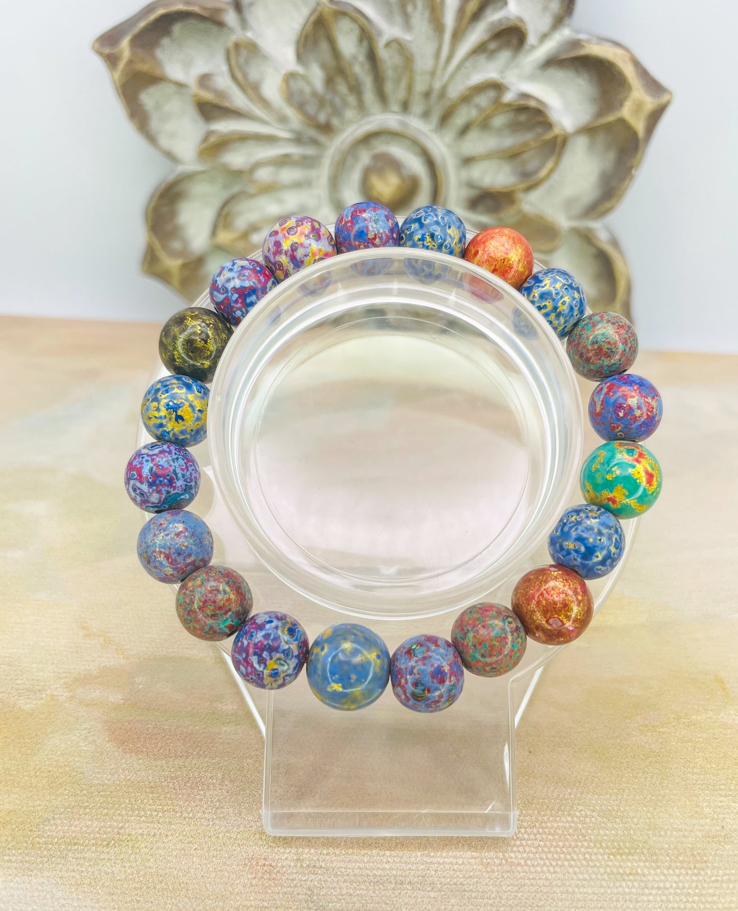 HandCrafted Daji Lacquer Beaded Bracelets