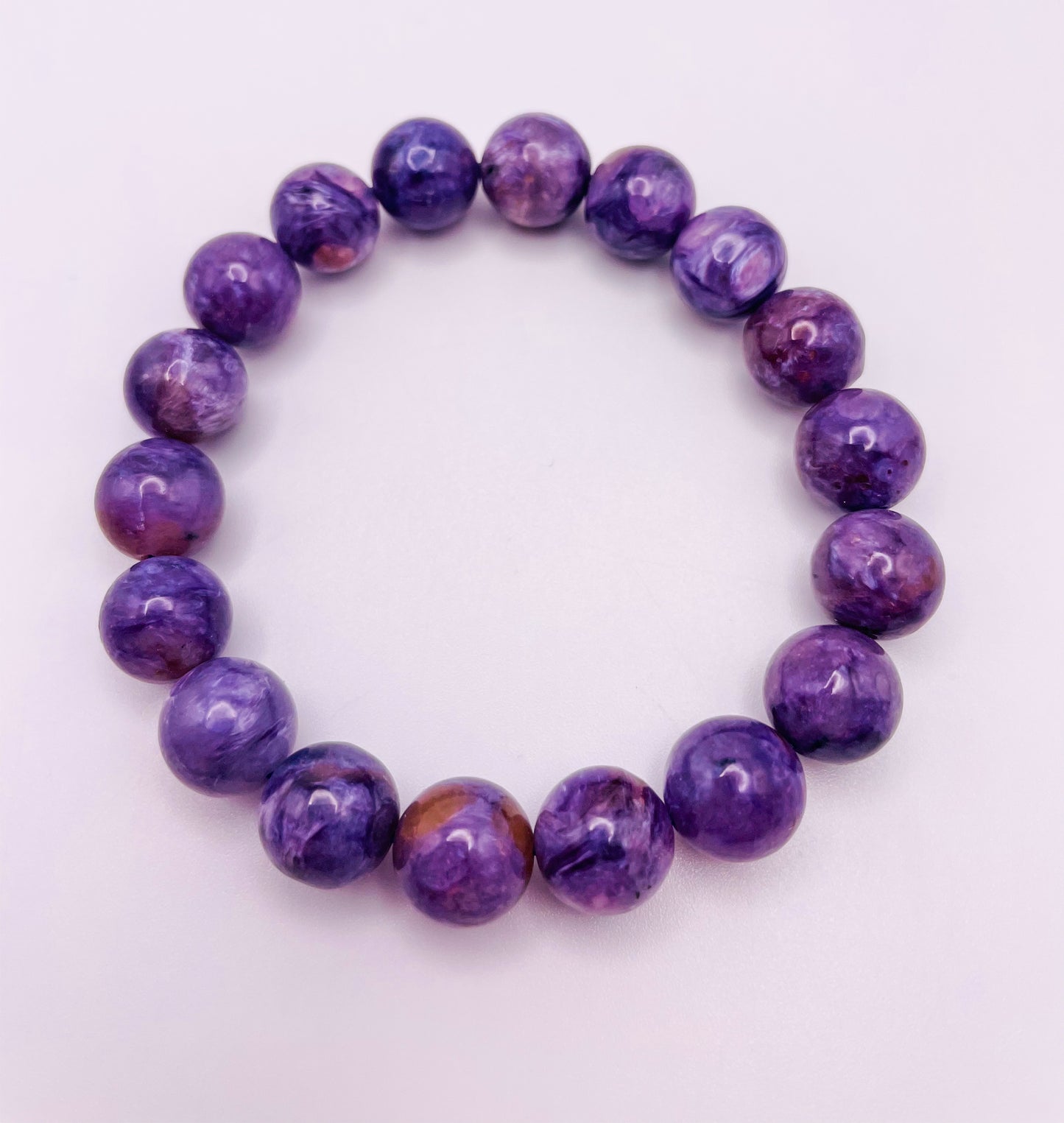 Natural Charoite Crystal Bracelet