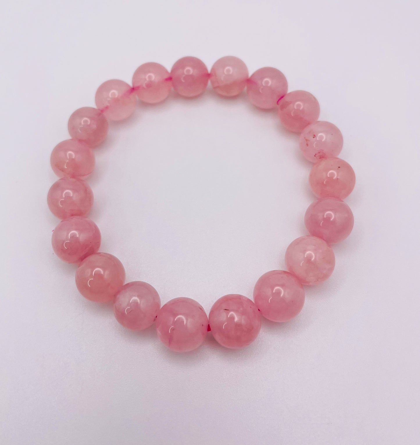 Natural Rose Quartz Crystal Bracelets