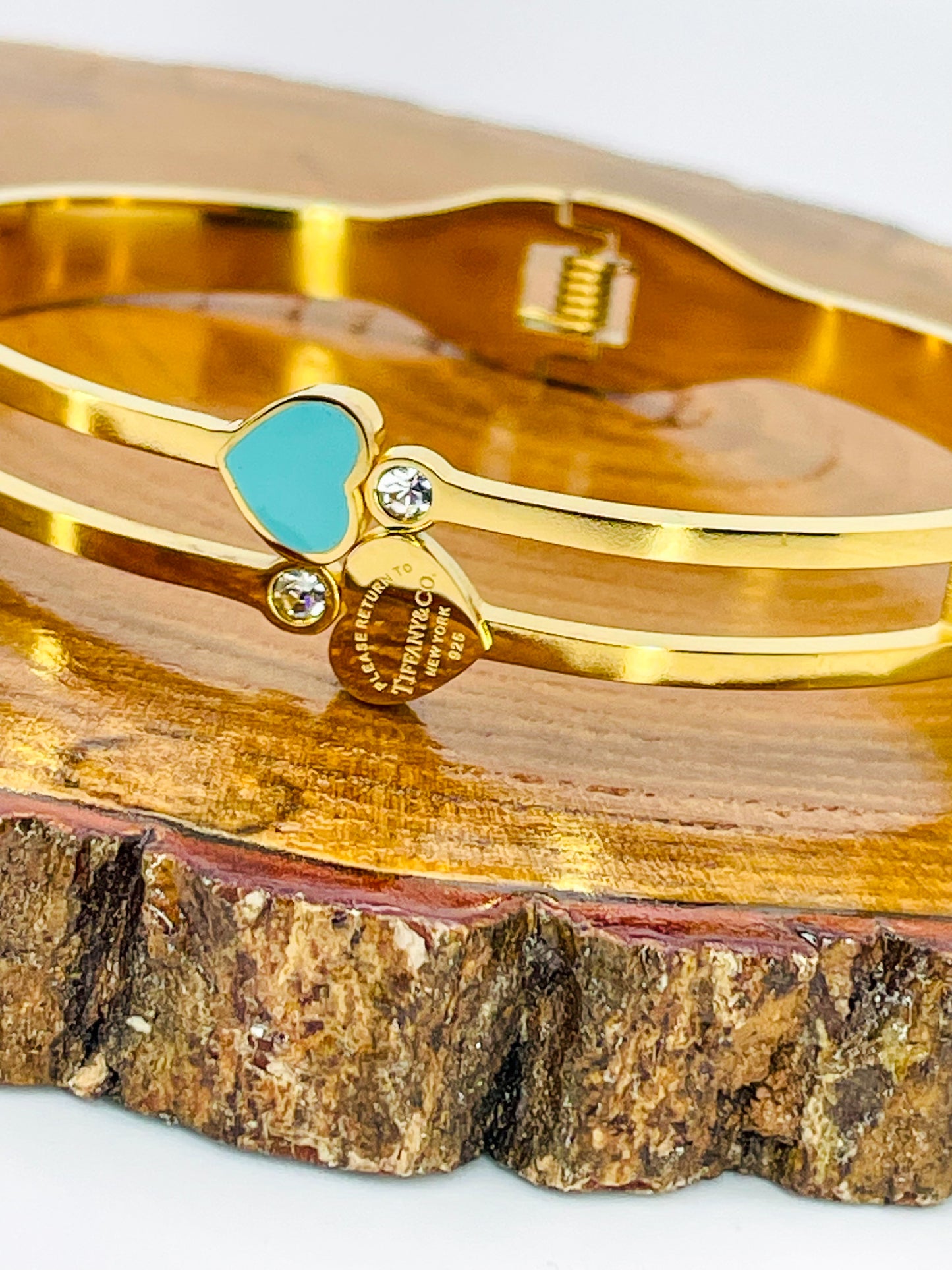 Tiff & Co Gold Bangle Bracelet