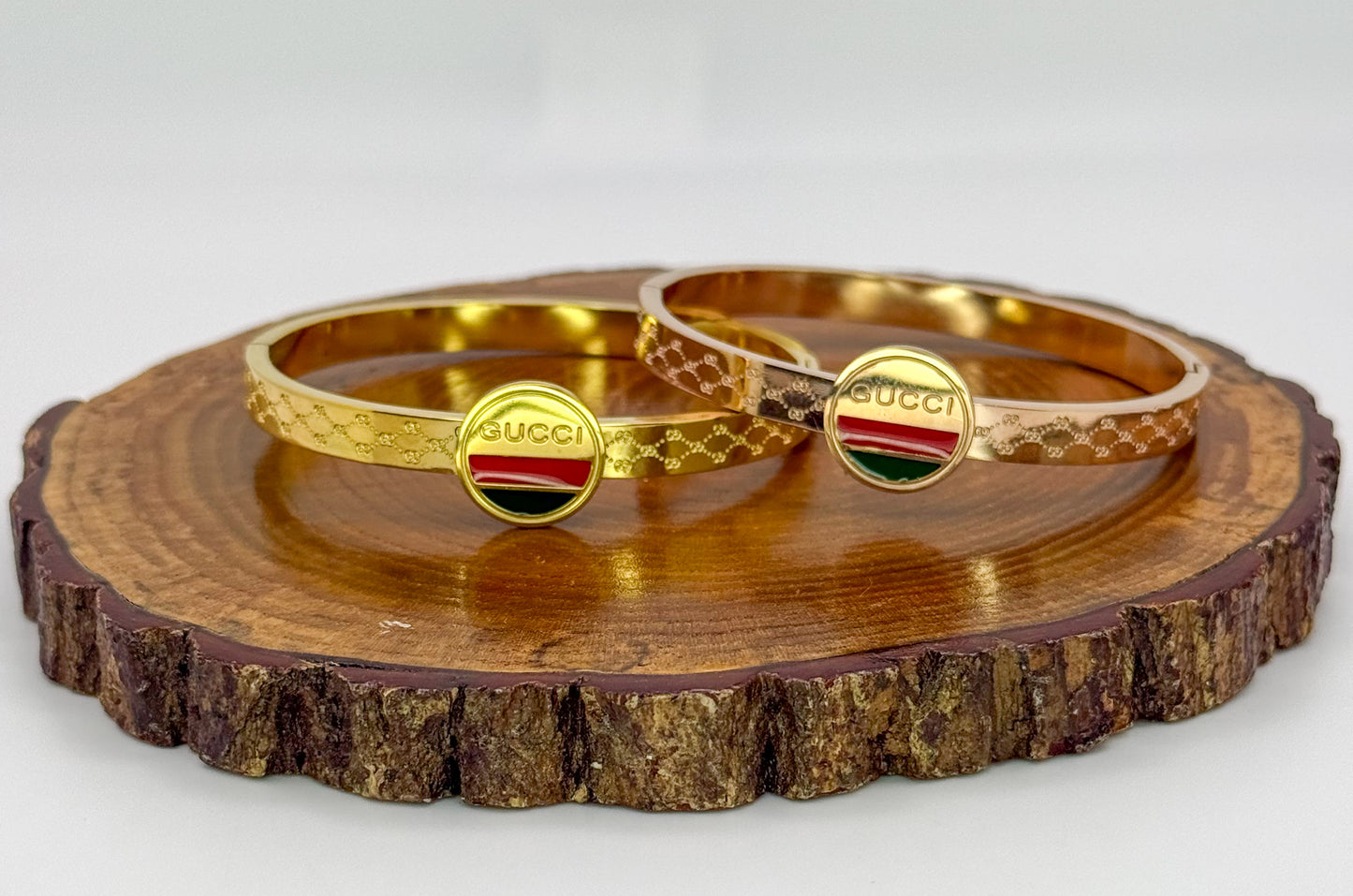 Gucci Designer Stainless Steel Bangle Bracelets