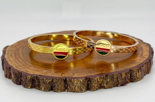 Gucci Designer Stainless Steel Bangle Bracelets
