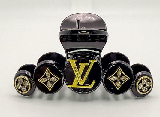 Designer Hair Clips (LV, CC, Gucci)