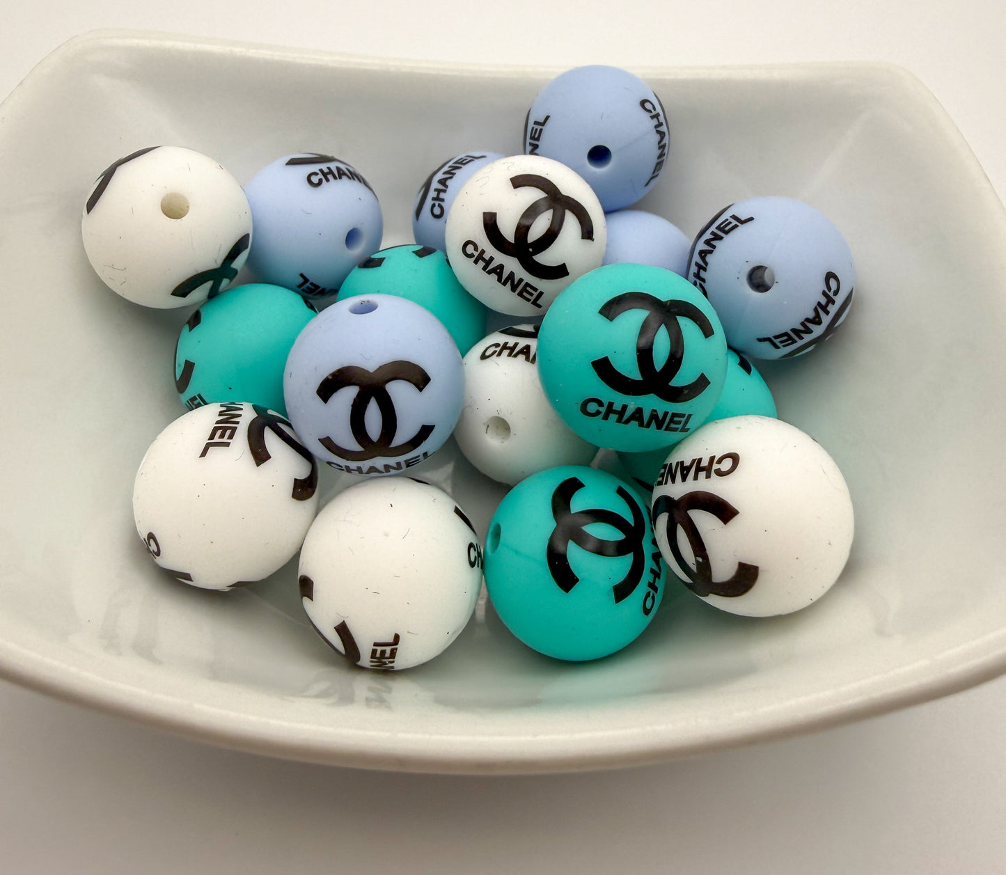 CC Silicone Color Mix DIY Pen Keychain Bead set