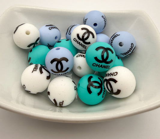 CC Silicone Color Mix DIY Pen Keychain Bead set