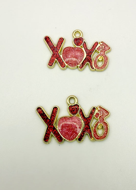 XOXO Gold Lover Charms