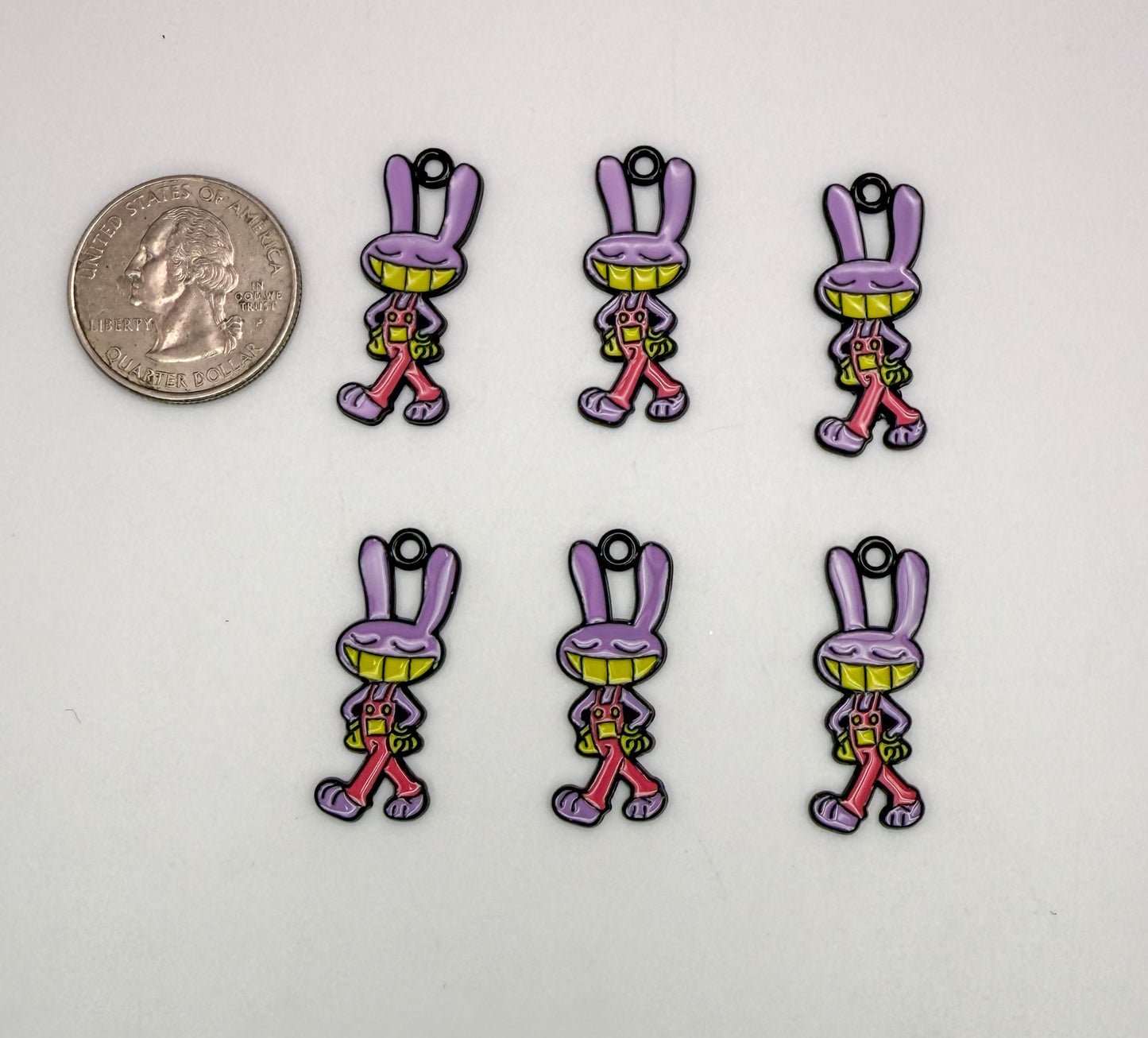 Jax from Amazing Digital Circus DIY Metal Charm