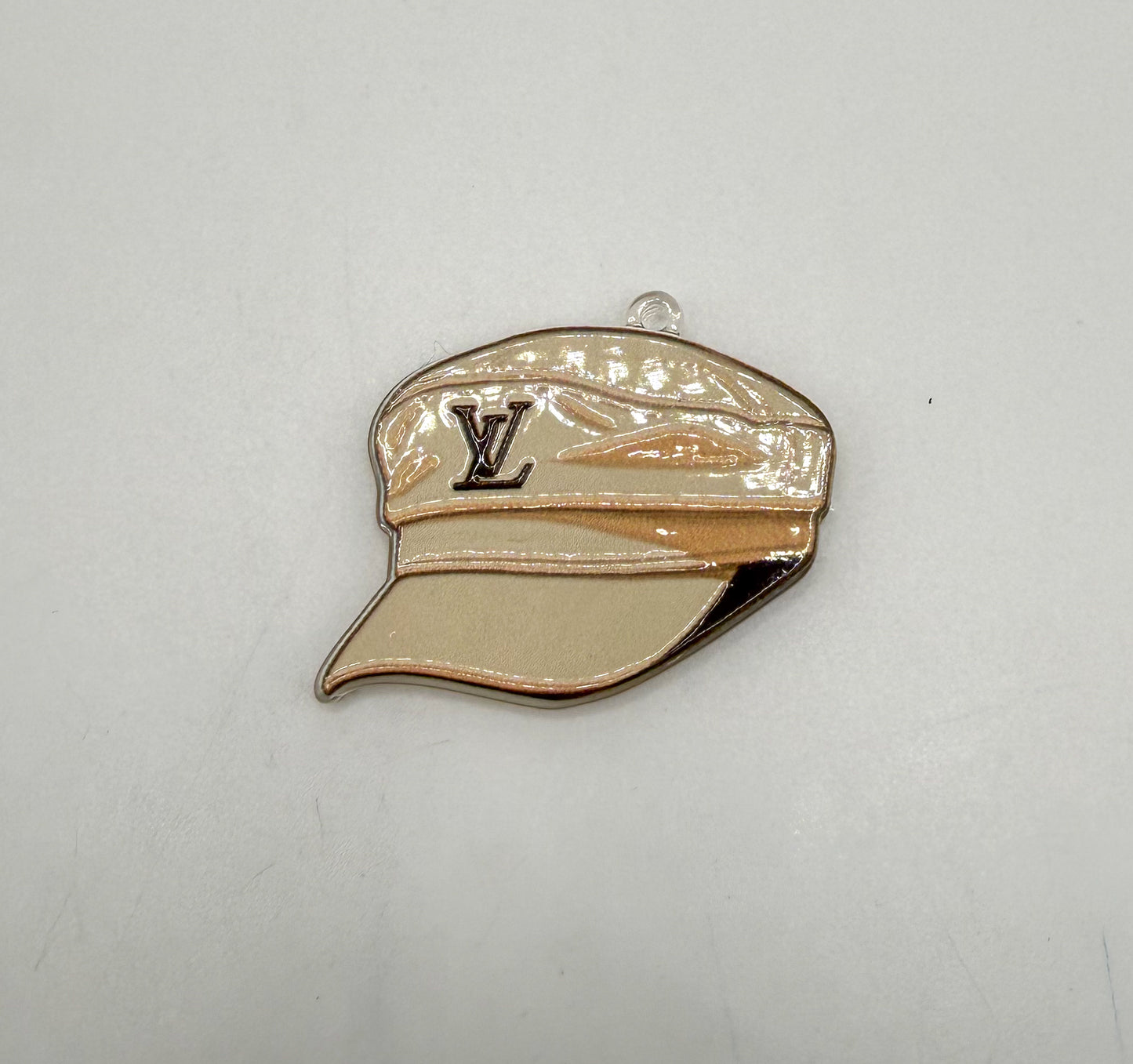 CC & LV Designer Acrylic Hat DIY Keychain Charm Accessories