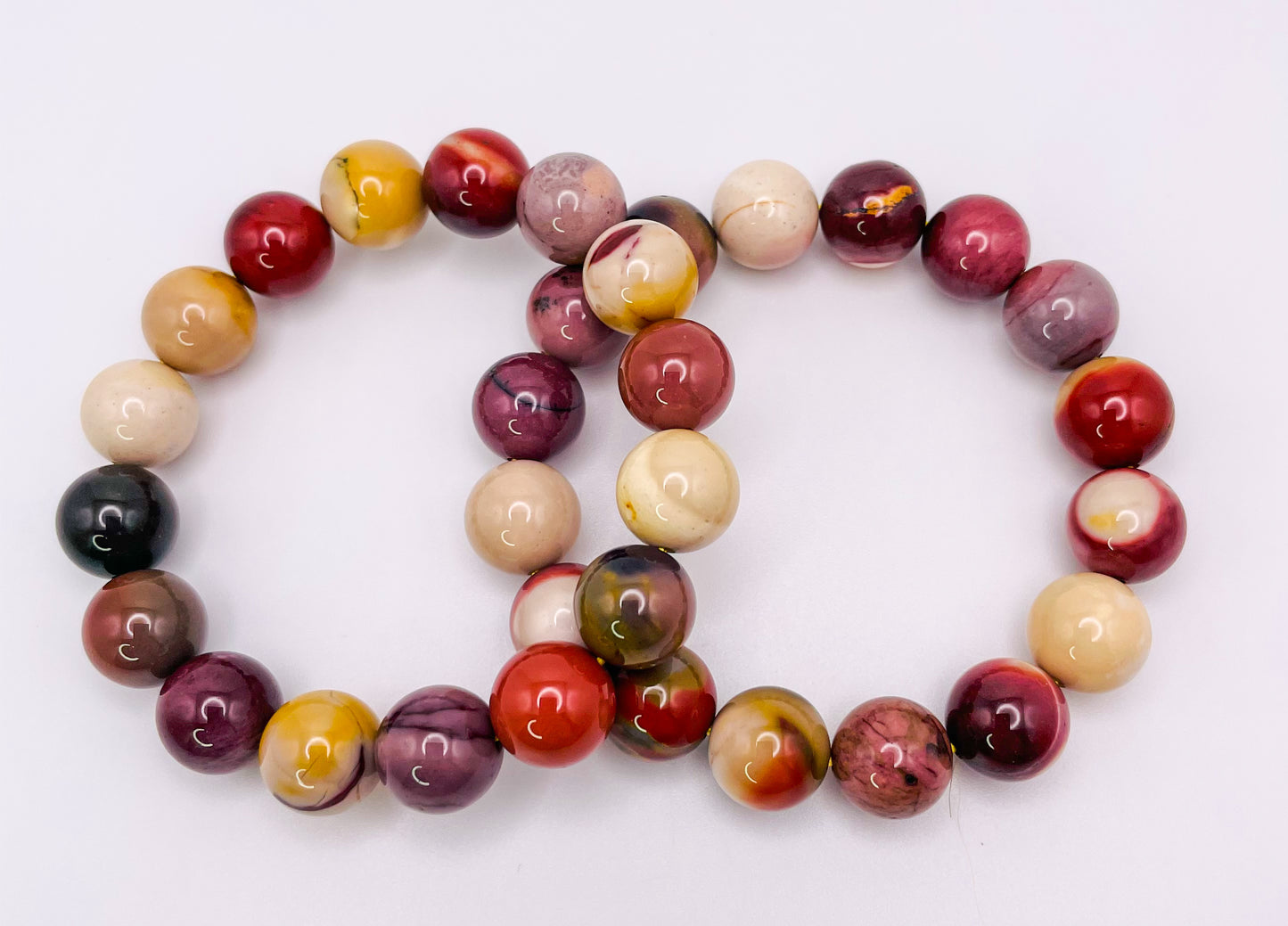 Natural Mookaite Jasper Bracelet