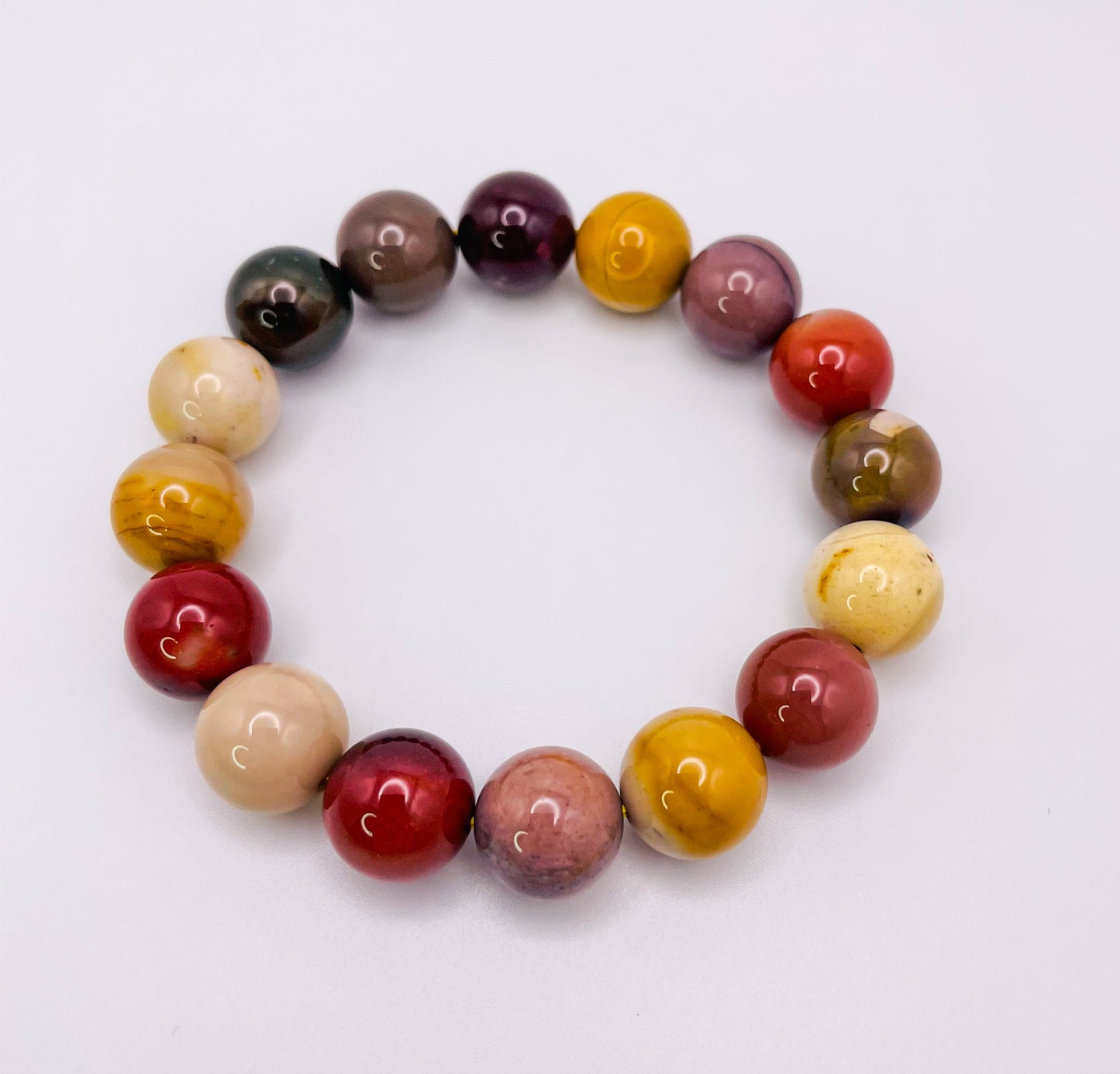 Natural Mookaite Jasper Bracelet