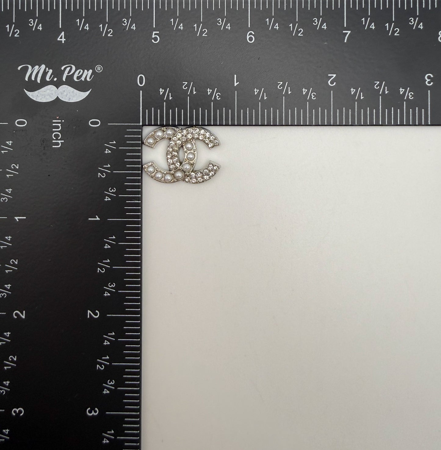 Silver & Gold CC Logo DIY Metal Charms