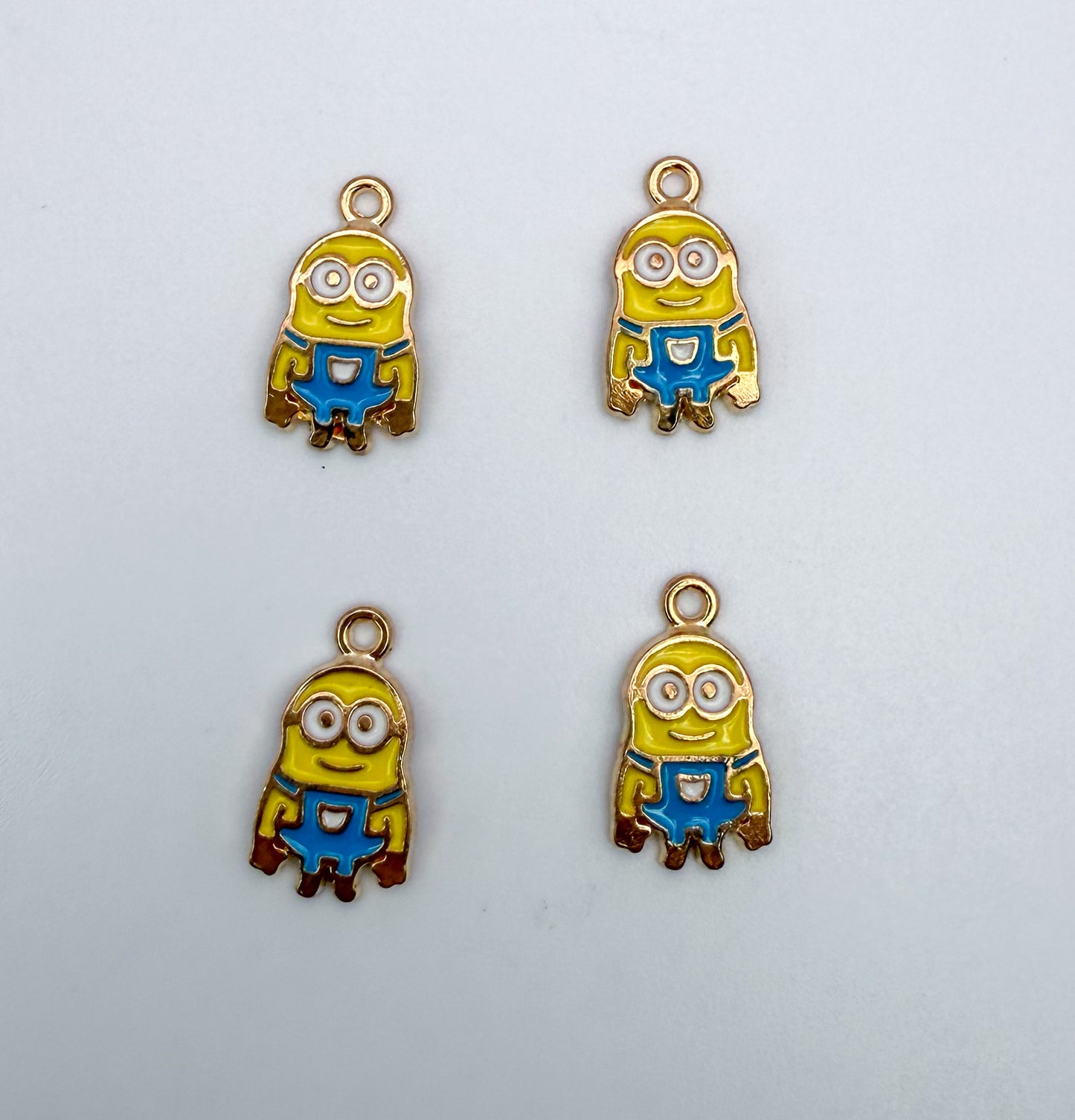 Gold Minion Charms