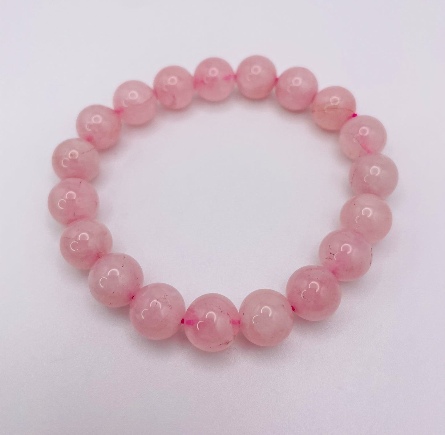 Natural Rose Quartz Crystal Bracelets