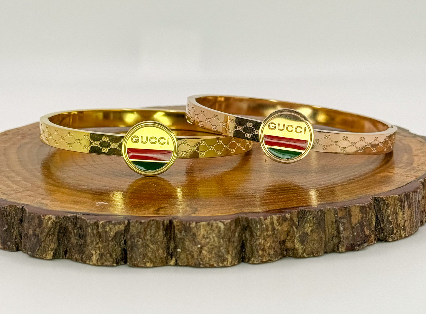Gucci Designer Stainless Steel Bangle Bracelets