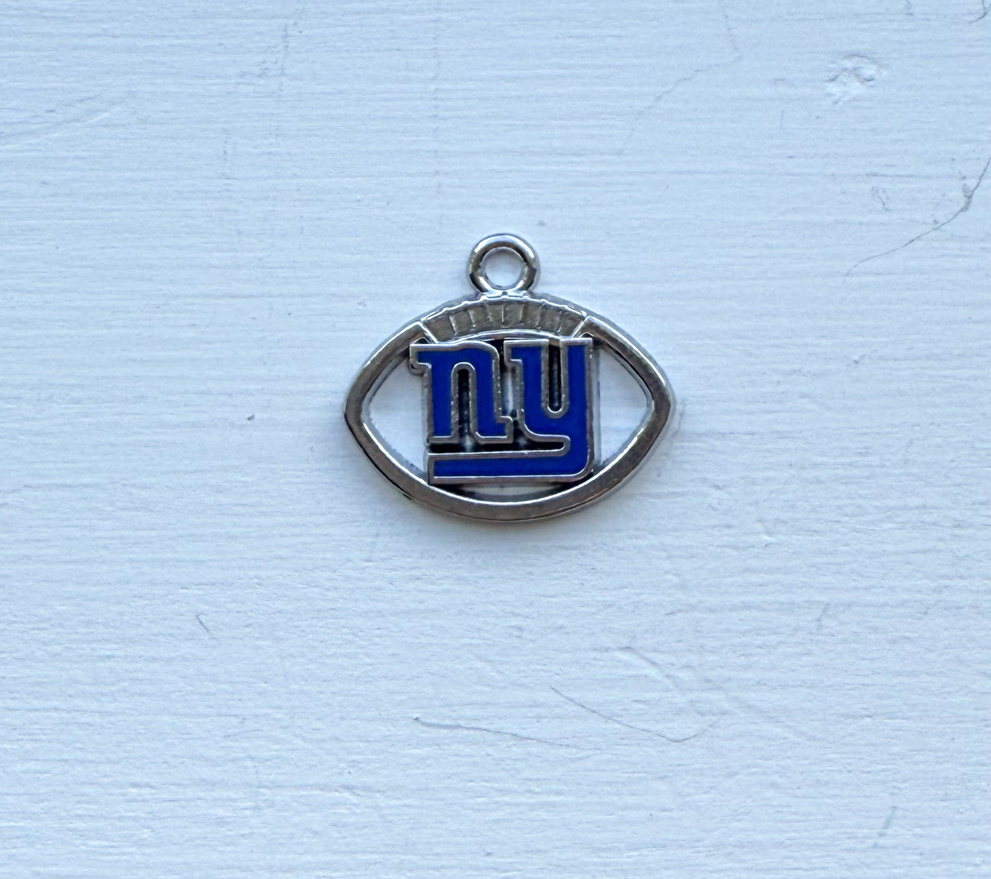 Silver Football DIY Charms
