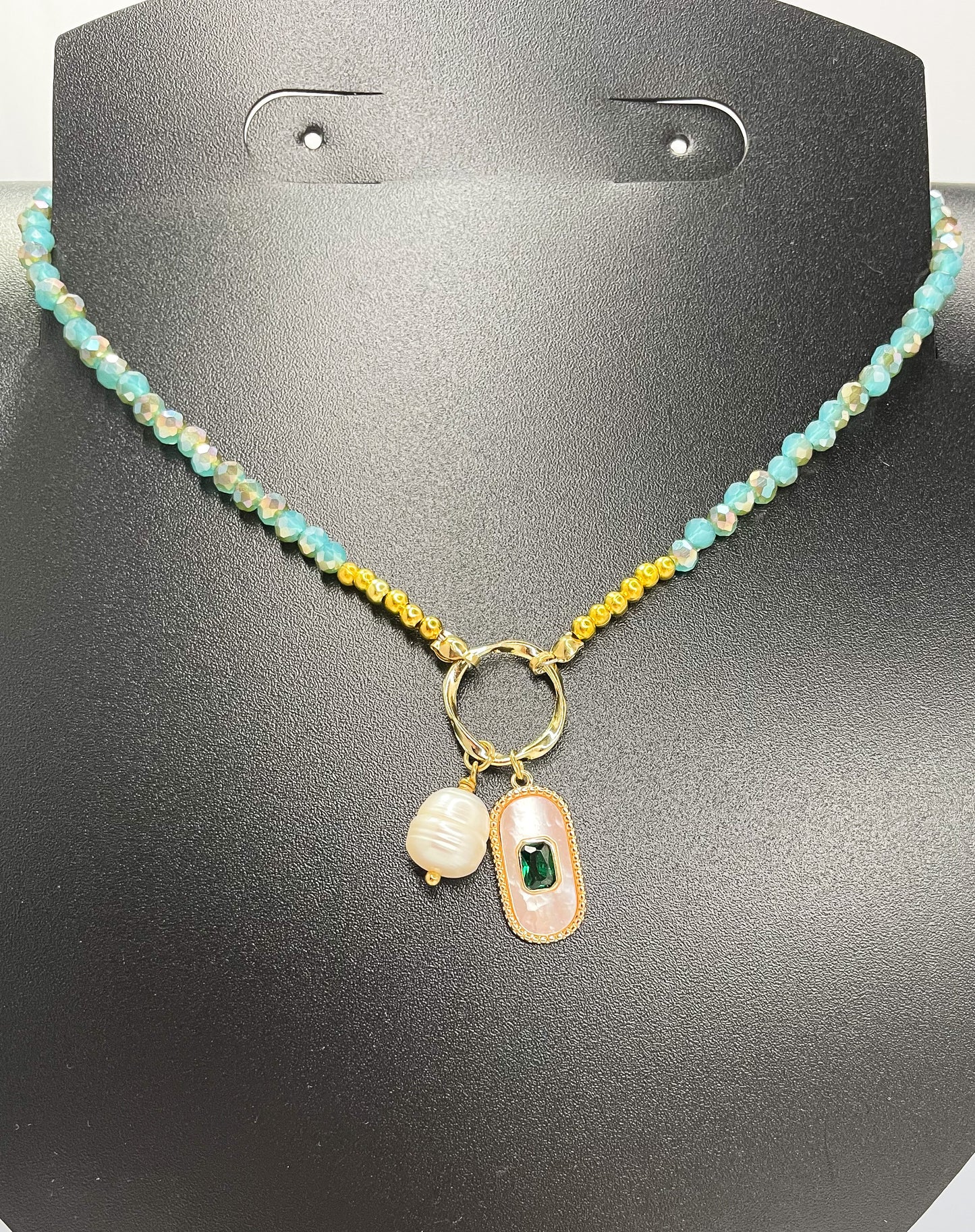 Gems of the Blue Sea Necklace