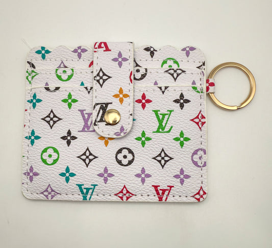 LV Designer Keychain Wallets