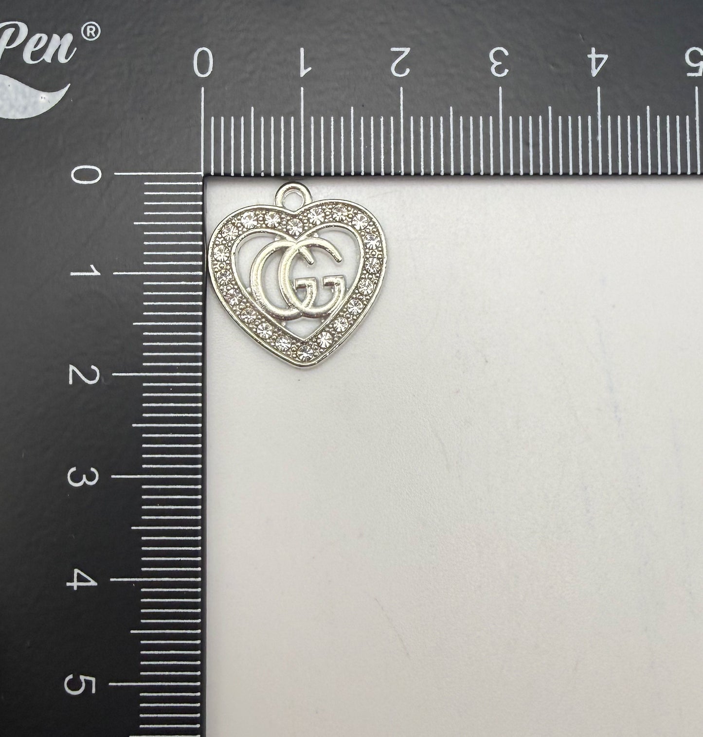 SPECIAL: GG Heart Shaped Metal DIY Charms