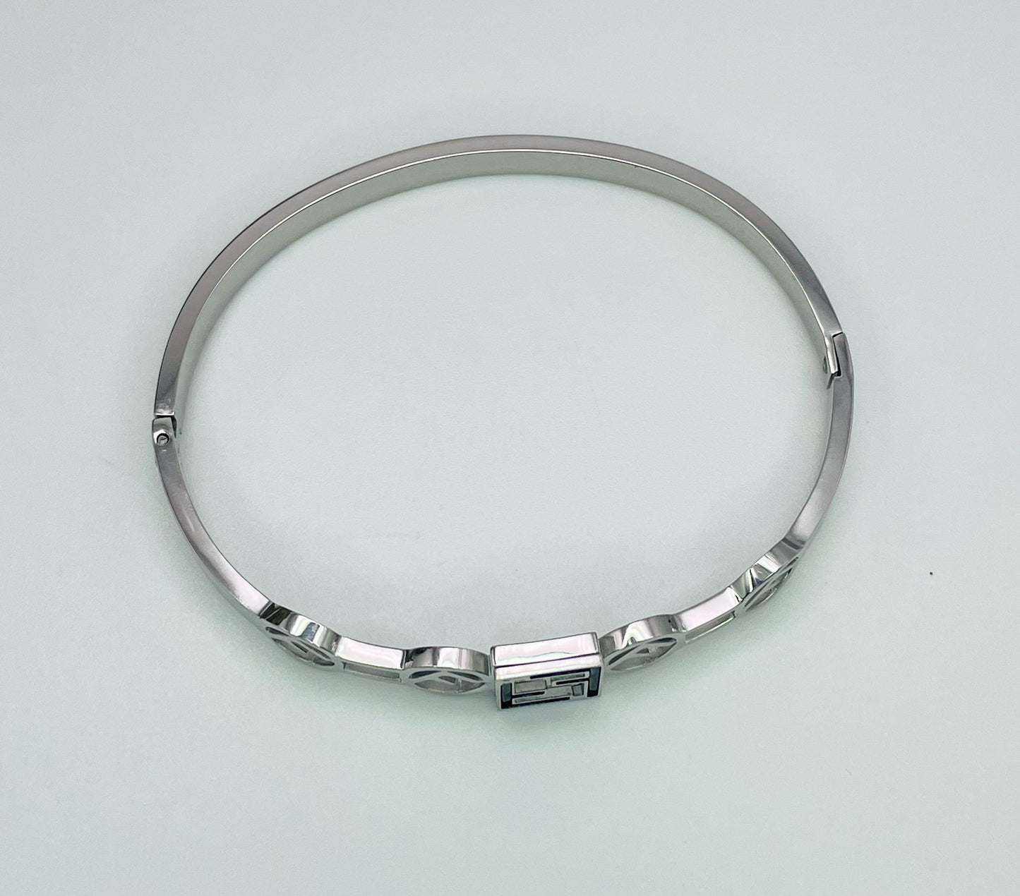 Fenty Designer Stainless Steel Bangle Bracelet