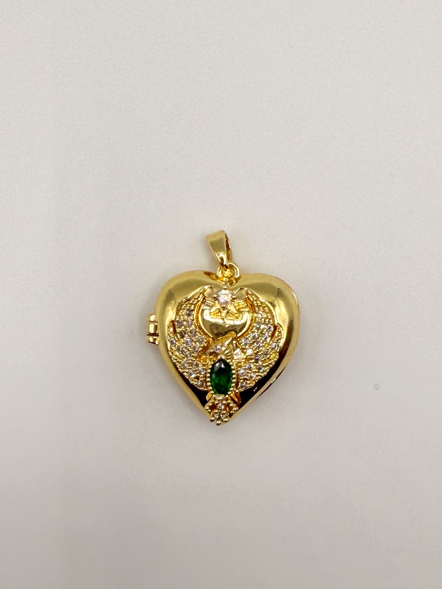 Variety of Gold Locket Charm Pendants