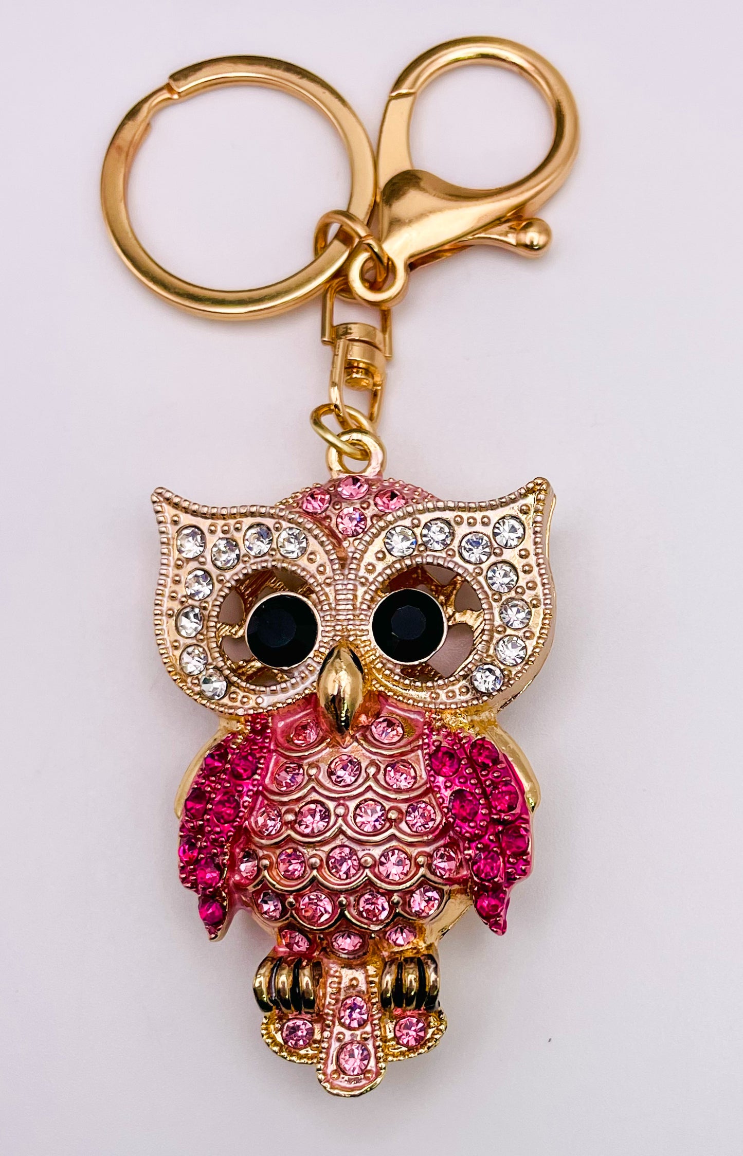 Bling Owl Keychains