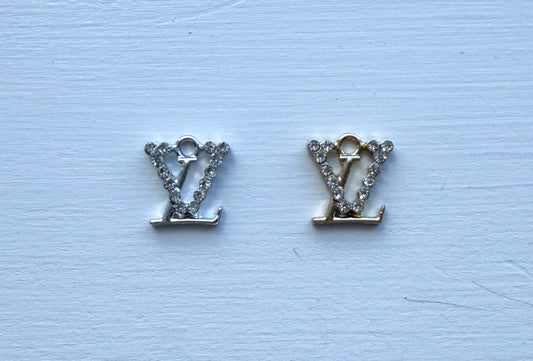 LV Gold & Silver Mini DIY Charms