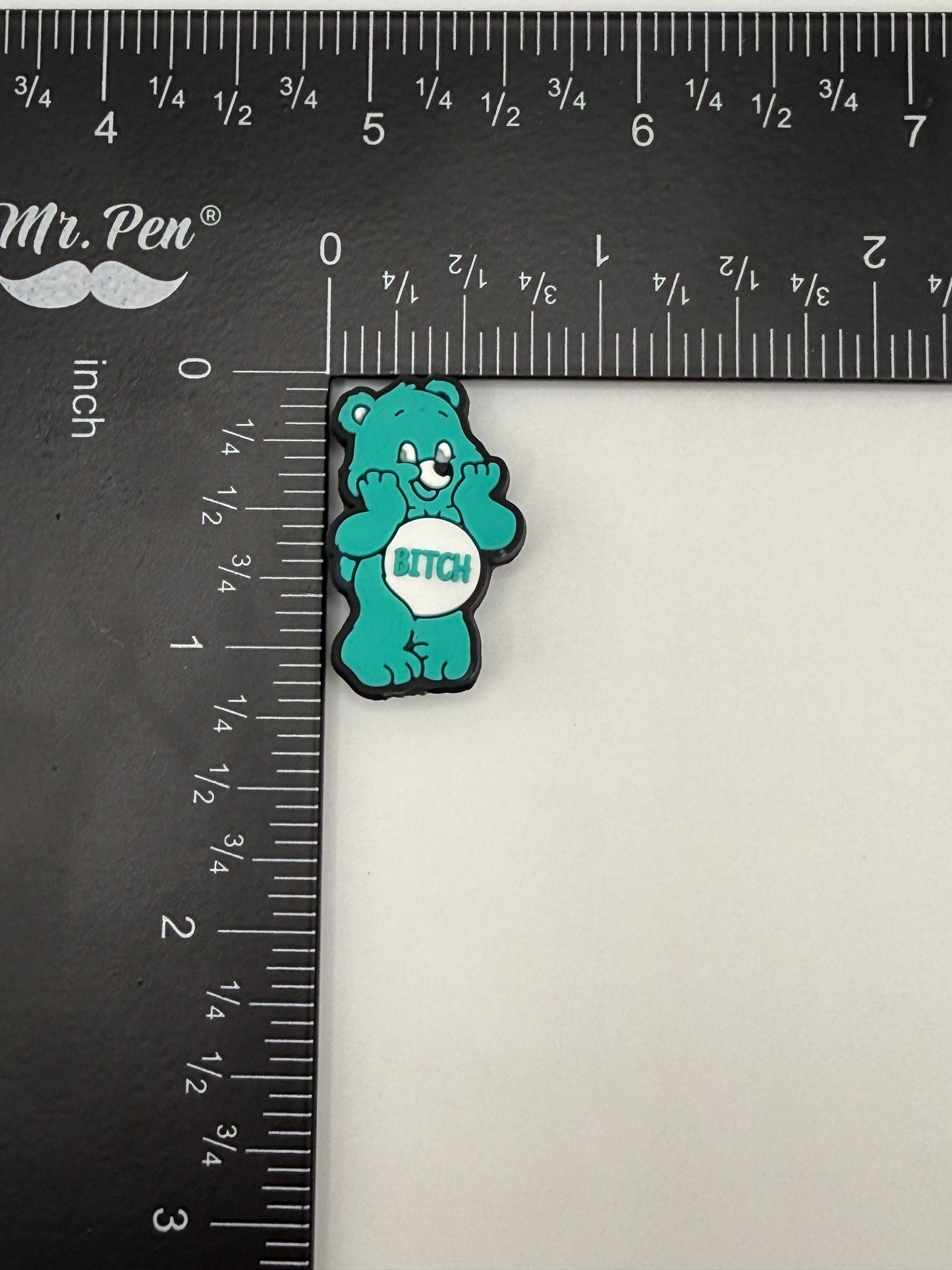 Naughty Care Bear Silicone DIY Focal Pen Charm Beads