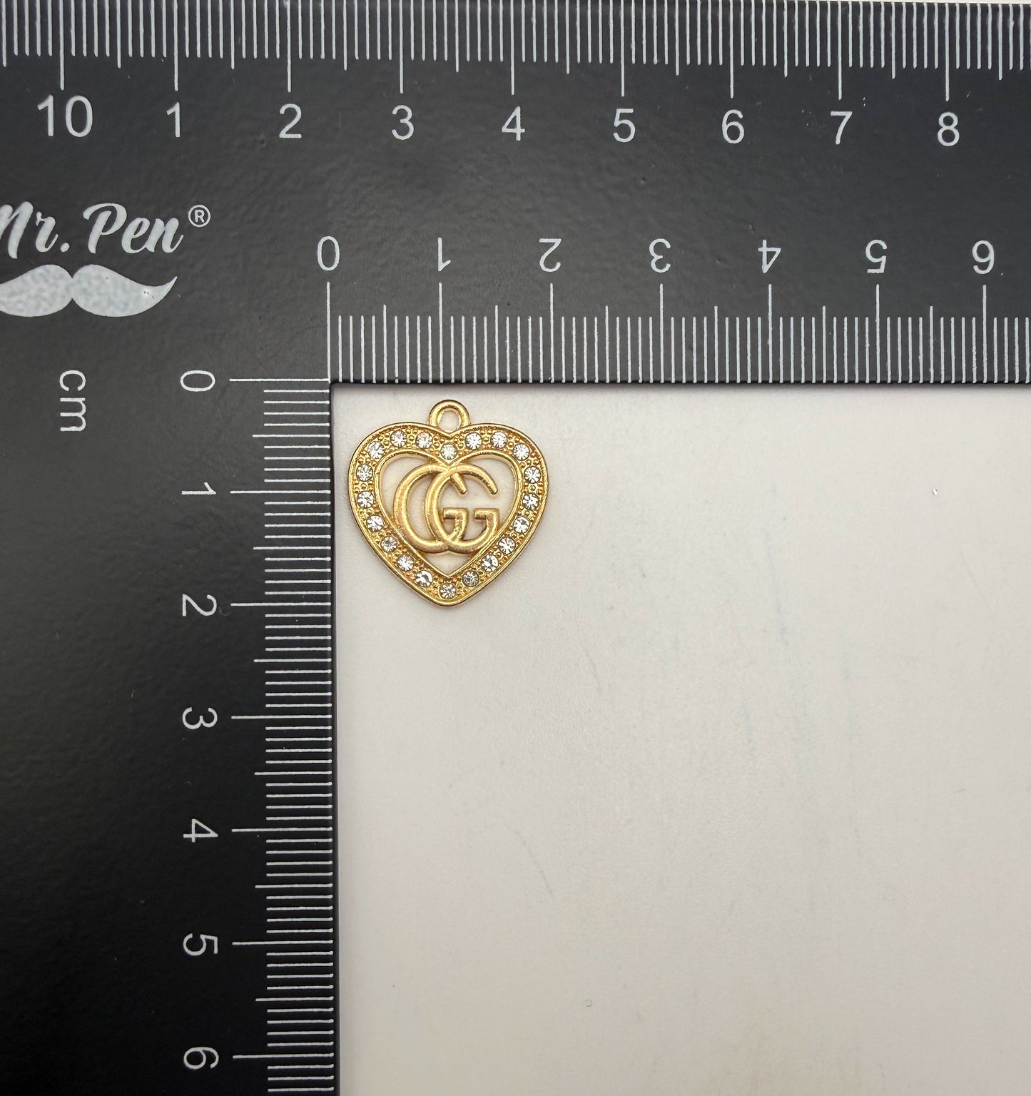SPECIAL: GG Heart Shaped Metal DIY Charms